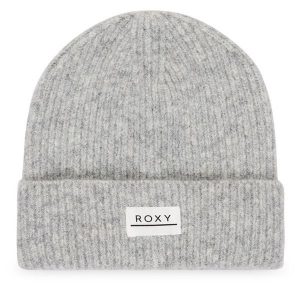 Czapka Roxy. Szare czapki Roxy, bez wzorów. Za 109,99 zł.
