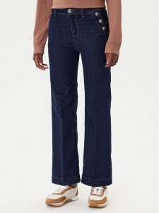 Liu Jo Sport Jeansy UF5090 D0264 Granatowy Regular Fit. Niebieskie jeansy Liu Jo Sport, bez wzorów, z bawełny. Za 629,99 zł.