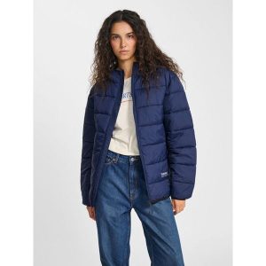 Kurtka puchowa Hummel Lightweight. Niebieskie kurtki Hummel, na jesień, bez wzorów, z puchu, bez kaptura. Za 343,00 zł.