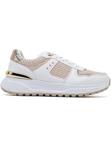 Sixth Sens Sneakersy w kolorze biało-beżowo-złotym rozmiar: 39. Białe trampki Sixth Sens, bez wzorów, bez zapięcia. Za 158,10 zł.