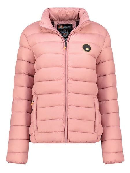 Canadian Peak Kurtka pikowana "Atikamapeak" w kolorze jasnoróżowym rozmiar: M. Różowe kurtki Canadian Peak, m, bez wzorów, bez kaptura. Za 252,94 zł.