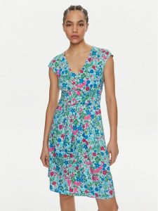 Weekend Max Mara Sukienka codzienna Vicino 2415621042 Kolorowy Regular Fit. Kombinezony Weekend Max Mara, na co dzień, xs, bez wzorów, z bawełny, bez kołnierzyka, bez ramiączek, proste. Za 679,00 zł.