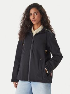 Hunter Kurtka przeciwdeszczowa Originals HARW0004261 Czarny Regular Fit. Czarne kurtki Hunter, xs, bez wzorów, z syntetyku, bez kaptura. Za 599,99 zł.