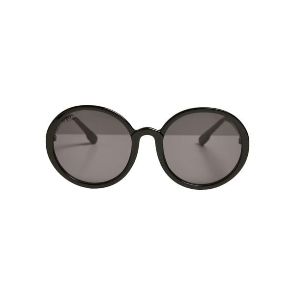 Okulary przeciwsłoneczne z łańcuszkiem Urban Classics Cannes. Czarne okulary przeciwsłoneczne Urban Classics. Za 124,50 zł.