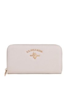 U.S. Polo Assn. Portfel WIUXT6207WVP Écru. Portfele U.S. Polo Assn., bez wzorów. Za 129,99 zł.