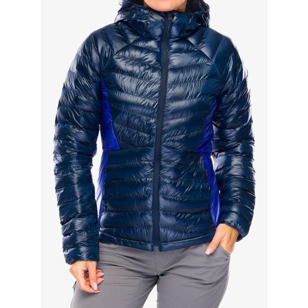 Kurtka zimowa damska Columbia Labyrinth Loop II Hooded Jacket. Niebieskie kurtki Columbia, na zimę, bez wzorów, bez kaptura. Za 576,99 zł.