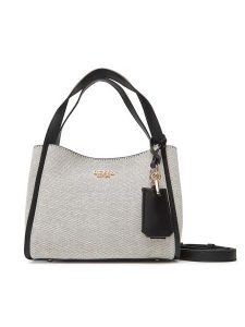 Guess Torebka HWAG96 62050 Beżowy. Brązowe torebki klasyczne Guess, z aplikacjami, z materiału, bez dodatków. Za 509,99 zł.