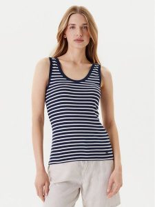 United Colors Of Benetton Top 30YSDH010 Czarny Regular Fit. Czarne topy United Colors of Benetton, l, bez wzorów, z bawełny, bez kołnierzyka, bez ramiączek. Za 59,99 zł.