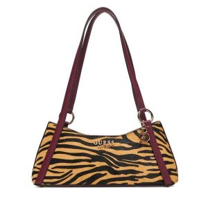 Torebka Guess. Brązowe torebki klasyczne Guess, z aplikacjami, bez dodatków. Za 539,99 zł.