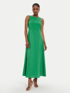 ViCOLO Sukienka letnia Abito TB2904 Zielony Regular Fit. Zielone kombinezony ViCOLO, na lato, s, bez wzorów, z bawełny, bez kołnierzyka, bez ramiączek. Za 229,99 zł.