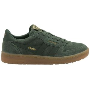 Sneakersy damscy Gola Hawk 86. Zielone buty sportowe Gola, bez wzorów, bez zapięcia. Za 427,50 zł.