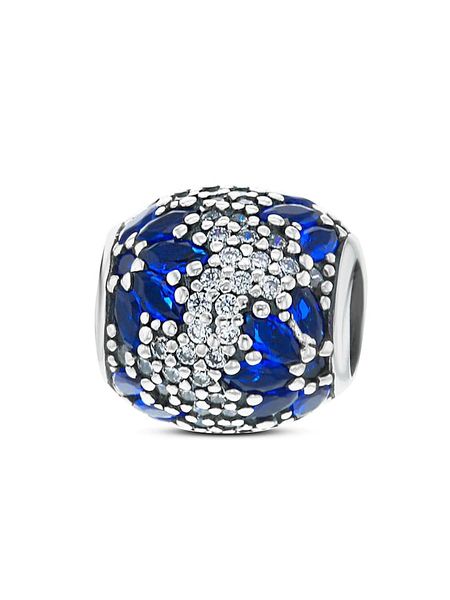 CHARM'S Srebrny charms z cyrkoniami rozmiar: onesize. Niebieskie zawieszki CHARM'S, z cyrkonią, srebrne. Za 130,81 zł.