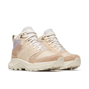 Buty turystyczne damskie Merrell Tempo Sol Mid Wp. Brązowe buty trekkingowe Merrell, bez zapięcia. Za 389,99 zł.