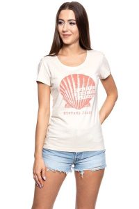 MUSTANG T SHIRT DAMSKI Alexia C Print 1009394 3248. Białe t-shirty Mustang, s, bez wzorów, bez kołnierzyka, bez ramiączek. W wyprzedaży za 39,99 zł.