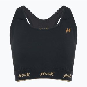 Top treningowy damski HOOK FIGHTING Base. Czarne koszulki sportowe SPORTANO, bez wzorów, bez ramiączek. Za 69,99 zł.
