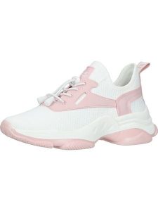 Steve Madden Sneakersy w kolorze biało-jasnoróżowym rozmiar: 37. Białe trampki Steve Madden, bez wzorów, bez zapięcia. Za 173,99 zł.