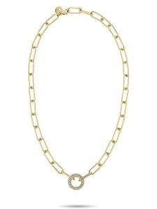 Tamaris Naszyjnik z cyrkoniami - dł. 45 cm rozmiar: onesize. Naszyjniki Tamaris, z cyrkonią, ze stali. Za 204,48 zł.