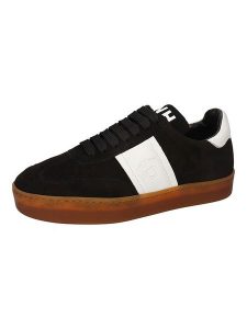 MELVIN & HAMILTON Skórzane sneakersy "Amira 1" w kolorze czarno-białym rozmiar: 37. Białe trampki Melvin & Hamilton, bez wzorów, bez zapięcia. Za 408,49 zł.