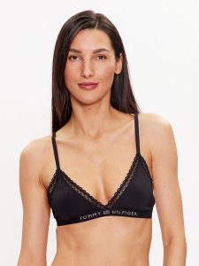 Tommy Hilfiger Biustonosz braletka UW0UW04242 Czarny. Czarne biustonosze TOMMY HILFIGER, bez wzorów, z syntetyku. Za 119,99 zł.
