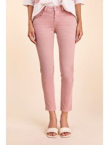 Blue Fire Dżinsy "Alexa" - Slim Fit - w kolorze jasnoróżowym rozmiar: W31/L29. Różowe jeansy Blue Fire, bez wzorów, z materiału. Za 166,36 zł.