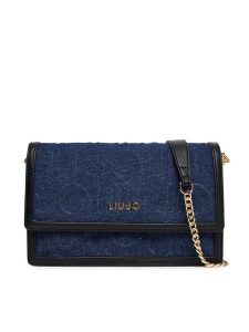 Liu Jo Torebka S Crossbody AF5158 D0001 Granatowy. Niebieskie torebki klasyczne Liu Jo, bez wzorów, z materiału, bez dodatków. Za 669,99 zł.