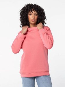 Basiclo Bluza w kolorze różowym rozmiar: L. Różowe bluzy Basiclo, l, bez wzorów, z kapturem. Za 109,78 zł.
