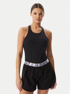 EA7 Emporio Armani Body 7W001122 AF12625 UC001 Czarny Slim Fit. Czarne body i gorsety EA7 Emporio Armani, bez wzorów, z syntetyku. Za 399,99 zł.