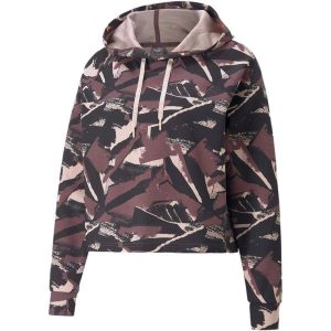 Bluza z kapturem Puma Modern Sports Aop Hoodie, Kobiety. Czarne bluzy Puma, xs, bez wzorów, z kapturem. Za 89,00 zł.