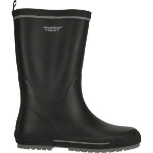 Gumowe buty przeciwdeszczowe Weather Report Lanbota. Czarne kalosze Weather Report, bez wzorów, z gumy. Za 277,50 zł.