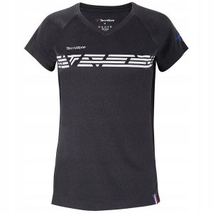Koszulka tenisowa damska Tecnifibre Lady F2 Airmesh. Szare koszulki sportowe TECNIFIBRE, bez wzorów, bez ramiączek, tenisowe. Za 69,99 zł.