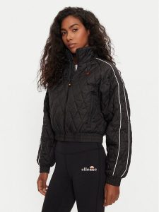 Ellesse Kurtka bomber Vailski SGX20928 Czarny Regular Fit. Czarne kurtki Ellesse, bez wzorów, z syntetyku, bez kaptura. Za 309,99 zł.