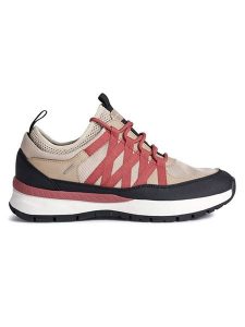 Geox Sneakersy "Dbraiesbabx" w kolorze beżowo-granatowo-jasnoróżowym rozmiar: 40. Brązowe trampki Geox, bez wzorów, bez zapięcia. Za 193,24 zł.