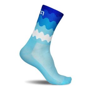 Skarpety Rowerowe Unisex LUXA Tenerife. Niebieskie skarpetki LUXA, bez wzorów. Za 69,00 zł.