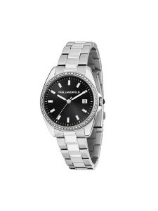 KARL LAGERFELD Zegarek R0553101511 Srebrny. Szare, analogowe zegarki KARL LAGERFELD. Za 699,99 zł.