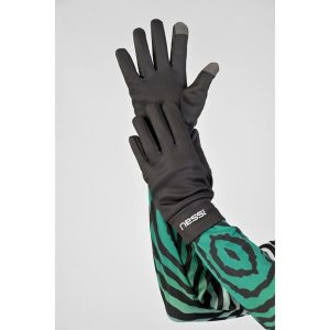 Rękawiczki termoaktywne do biegania Unisex Nessi Sportswear Pro. Czarne rękawiczki NESSI SPORTSWEAR, bez wzorów. Za 249,00 zł.