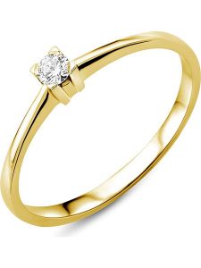 Revoni Złoty pierścionek z diamentem rozmiar: 54. Żółte pierścionki Revoni, z diamentem, złote. Za 2 479,99 zł.