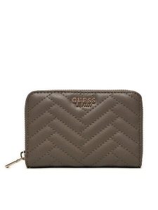 Guess Portfel SWQG95 08140 Brązowy. Brązowe portfele Guess, z aplikacjami, ze skóry. Za 149,99 zł.