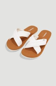 Klapki sportowe damskie O'neill DITSY BLOOM™ SLIDES. Zielone klapki O'Neill, bez wzorów, z gumy, bez obcasa. Za 262,99 zł.