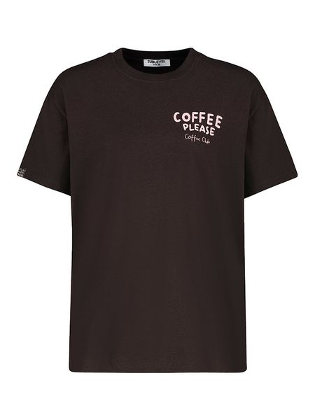 Sublevel Koszulka w kolorze czarnym rozmiar: M. Czarne bluzki Sublevel, m, bez wzorów, z bawełny, bez kołnierzyka, bez ramiączek. Za 52,30 zł.