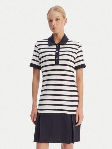 Liu Jo Sport Sukienka codzienna TA6125 J3867 Granatowy Regular Fit. Niebieskie sukienki Liu Jo Sport, na co dzień, s, bez wzorów, z wiskozy, sportowe, bez kołnierzyka, bez ramiączek, proste. Za 649,99 zł.