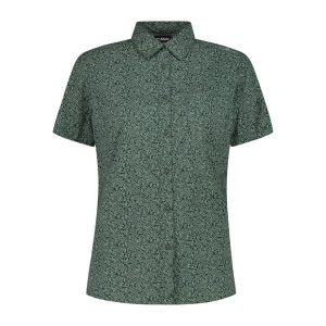 Koszula damska CMP. Zielone koszule CMP, bez wzorów, bez kołnierzyka, bez ramiączek. Za 241,50 zł.