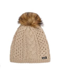 Eisbär Czapka Afra Lux 80111 156 Szary. Szare czapki Eisbar, bez wzorów, z materiału. Za 149,99 zł.