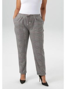 Aniston Spodnie chino w kolorze czarno-białym rozmiar: 52. Czarne chinosy Aniston, bez wzorów. Za 74,11 zł.