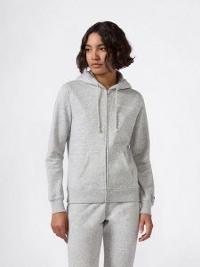Champion Bluza w kolorze szarym rozmiar: L. Szare bluzy Champion, l, bez wzorów, z bawełny, bez kaptura. Za 175,67 zł.