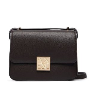 Torebka Armani Exchange. Brązowe torebki klasyczne Armani Exchange, bez wzorów, bez dodatków. Za 614,99 zł.