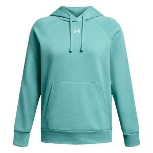 Bluza Z Kapturem Damska Polar Rival. Zielone bluzy Under Armour, bez wzorów, z polaru, z kapturem. Za 359,99 zł.