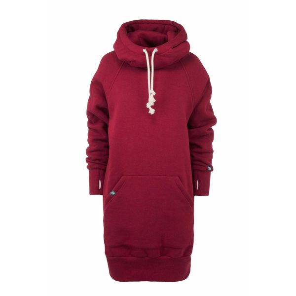 Bluza sportowa z kapturem damska DEEP TRIP Luzak. Czerwone bluzy DEEP TRIP, m, bez wzorów, z kapturem. Za 369,00 zł.