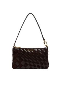 MICHAEL Michael Kors Torebka 32F6AJ6F6S Brązowy ciemny. Brązowe torebki klasyczne MICHAEL Michael Kors, bez wzorów, ze skóry, bez dodatków. Za 659,99 zł.