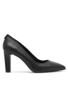 Lasocki Czółenka WYL3788-1Z Czarny. Czarne czółenka Lasocki, bez wzorów, ze skóry, bez obcasa, bez zapięcia. Za 229,99 zł.