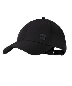 Czapka z daszkiem Buff Summit Solid. Czarne czapki Buff, bez wzorów, z materiału, klasyczne. Za 130,99 zł.
